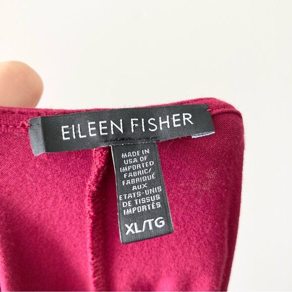 Eileen‎ Fisher Asymmetrical Hem Sweater Tunic XL - Picture 2 of 4